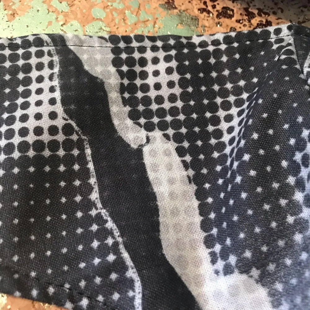 MEN’S AND KIDS MATCHING GRAY PRINT FACE MASK